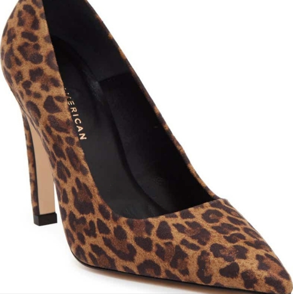 NWT Good American Cheetah Pumps